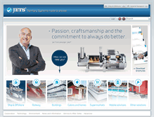 Tablet Screenshot of jetsgroup.com